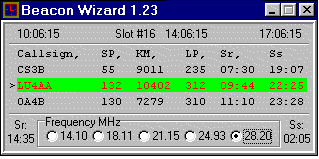 BeaconWizard Screen Shot