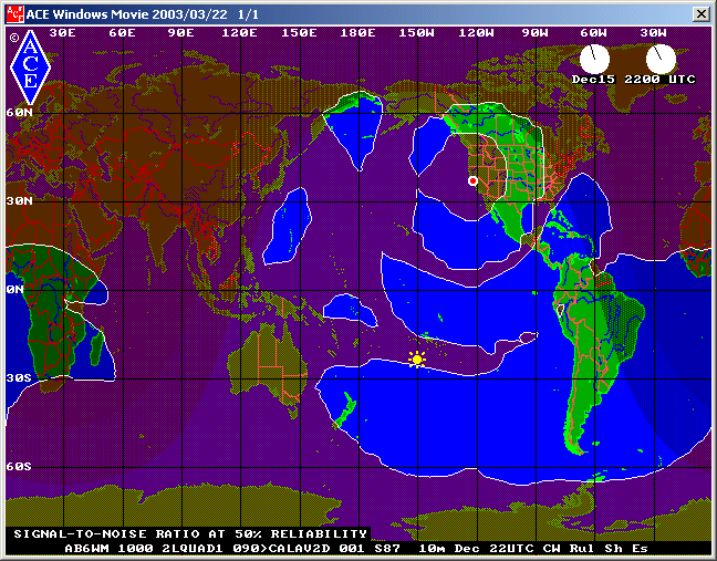 Band Openings Map